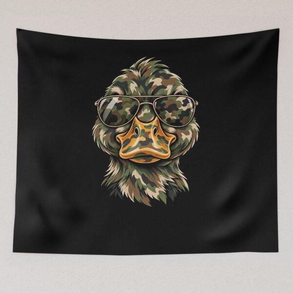 Item preview, Camouflage Duck Sunglasses Hunter Outdoorsman Veteran designed and sold by drawwiika+44.