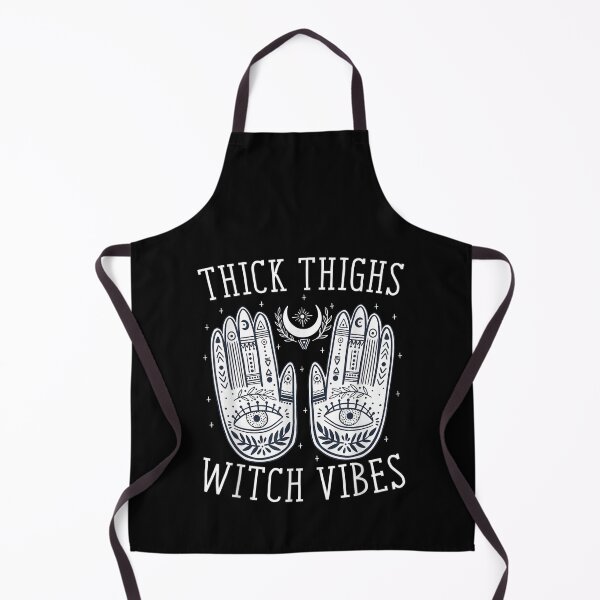 Item preview, Thick Thighs Witch Vibes Halloween  designed and sold by Taniyah Gomes.