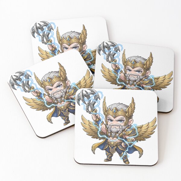 Item preview, Franco Valhalla Ruler Chibi Anime Sticker - Mobile Legends Fan Art designed and sold by Lesley D.