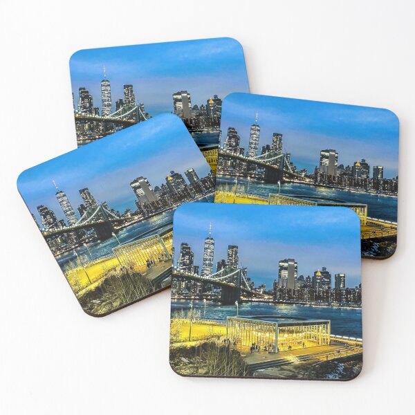 Item preview, Manhattan Skyline and Brooklyn Bridge Twilight designed and sold by Craig Bernstein.