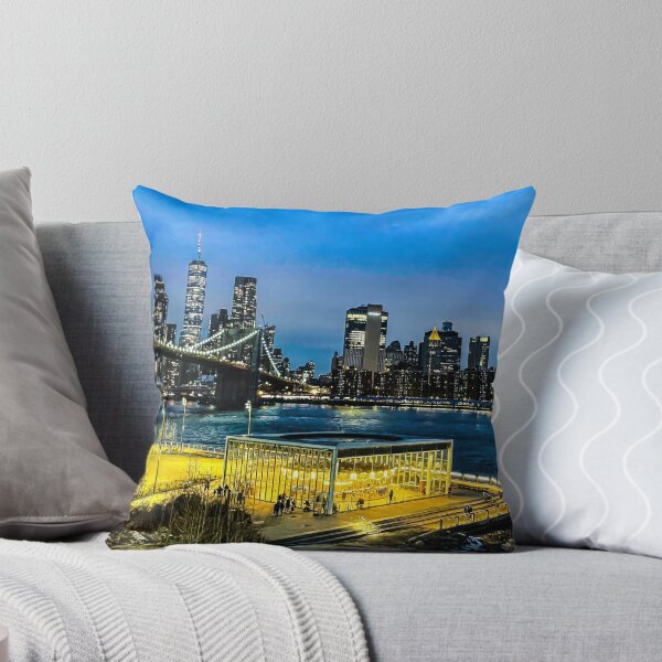 Item preview, Manhattan Skyline and Brooklyn Bridge Twilight designed and sold by Craig Bernstein.