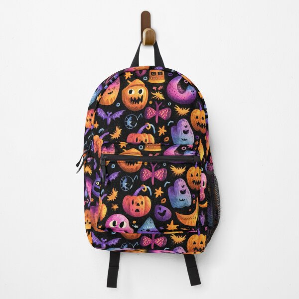 Item preview, Cute Watercolor Halloween Ghost Pumpkin Skull Art designed and sold by MerchPublic Studio.
