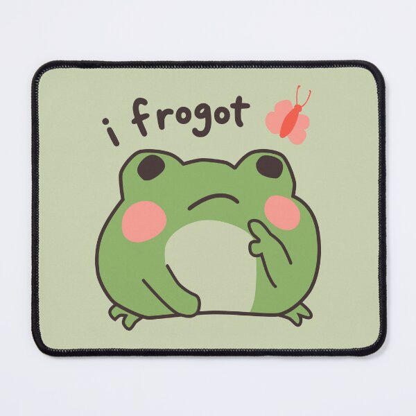 Item preview, Funny I Frogot Cute Frog designed and sold by Doodlywood.