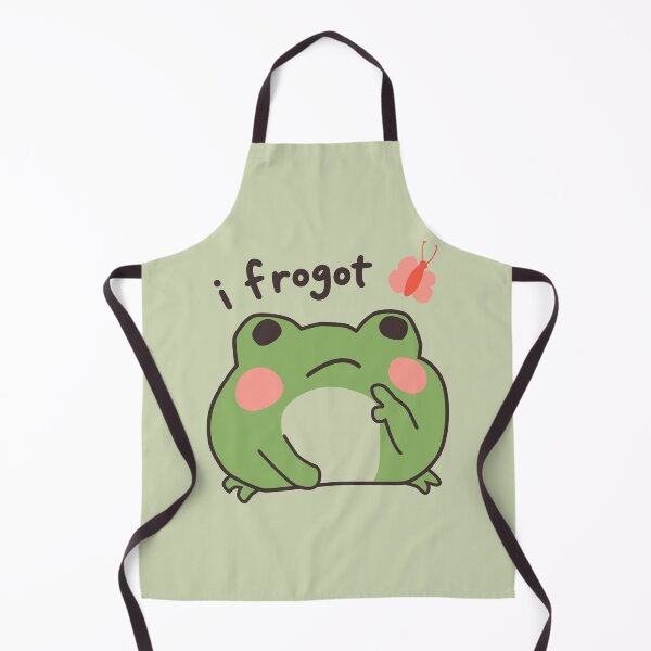 Item preview, Funny I Frogot Cute Frog designed and sold by Doodlywood.