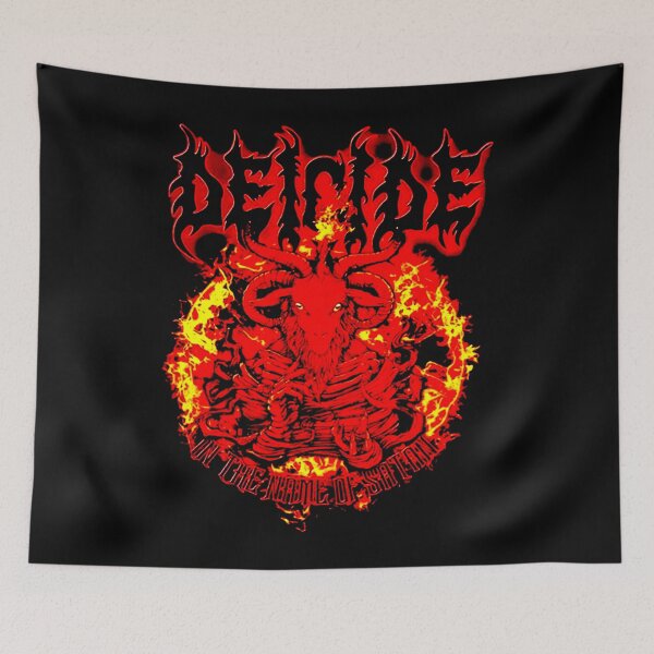 Item preview, Heavy Metal Band Red Silhouette designed and sold by MosiqueUnique.
