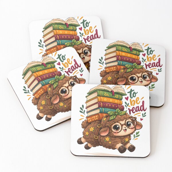 Item preview, Cute Book Lover Sheep Sticker designed and sold by Pure Craft.