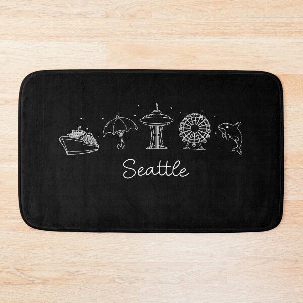 Item preview, Seattle Souvenir Women Washington Travel Artistic Seattle designed and sold by DSWShirts.