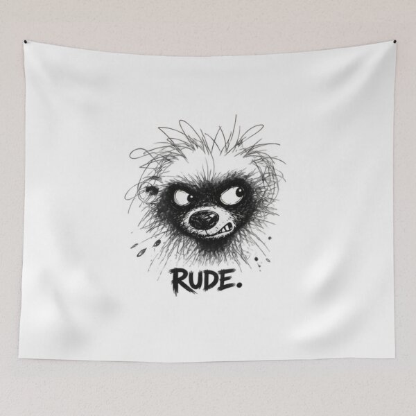 Item preview, Dark Menacing Honey Badger Face designed and sold by paintingnou.
