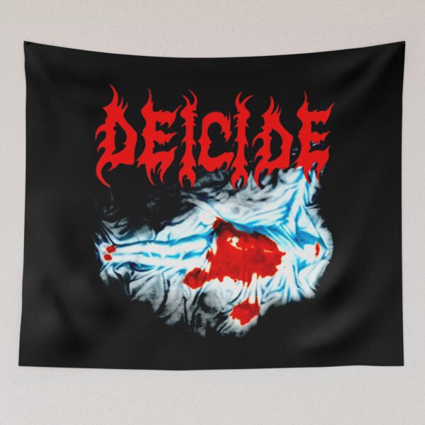 Item preview, Death Metal Band Red Typography designed and sold by MosiqueUnique.