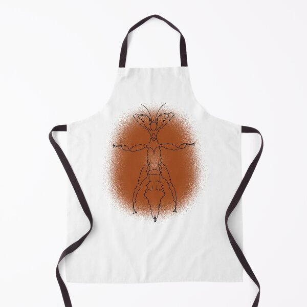 Item preview, Giant Prickly Stick Insect Line-art (Orange) designed and sold by Burnt_Pikachu.