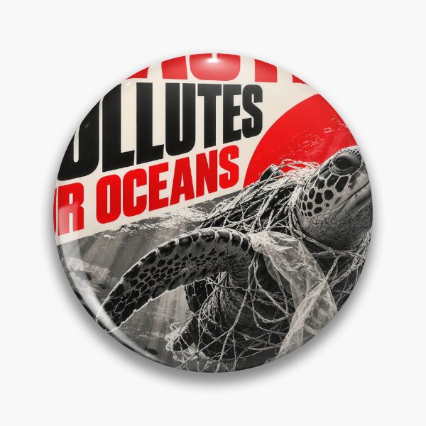 Item preview, Wall Art - Poster - Plastic Pollutes Our Oceans designed and sold by ForeverPrintsOK.