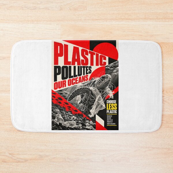 Item preview, Wall Art - Poster - Plastic Pollutes Our Oceans designed and sold by ForeverPrintsOK.