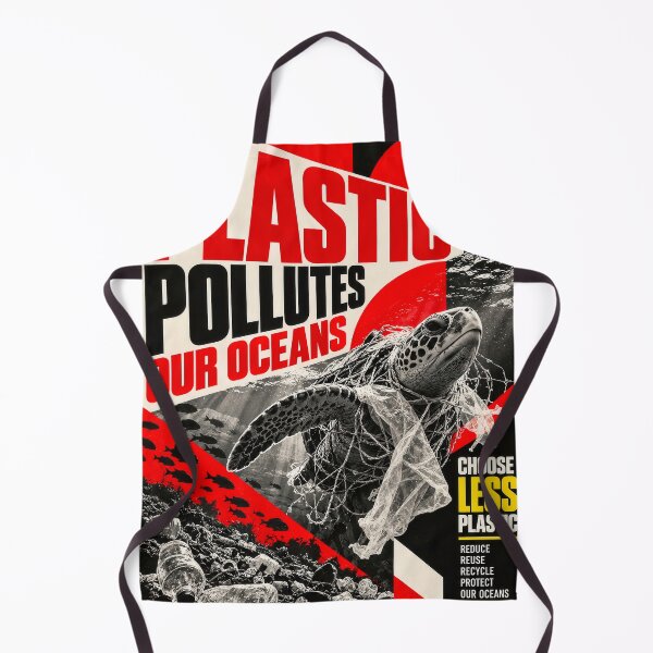 Item preview, Wall Art - Poster - Plastic Pollutes Our Oceans designed and sold by ForeverPrintsOK.