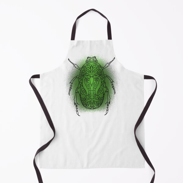 Item preview, Fiddler Beetle Scarab Line-art (Green) designed and sold by Burnt_Pikachu.