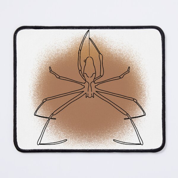 Item preview, Net Casting Spider Line-art (Brown) designed and sold by Burnt_Pikachu.