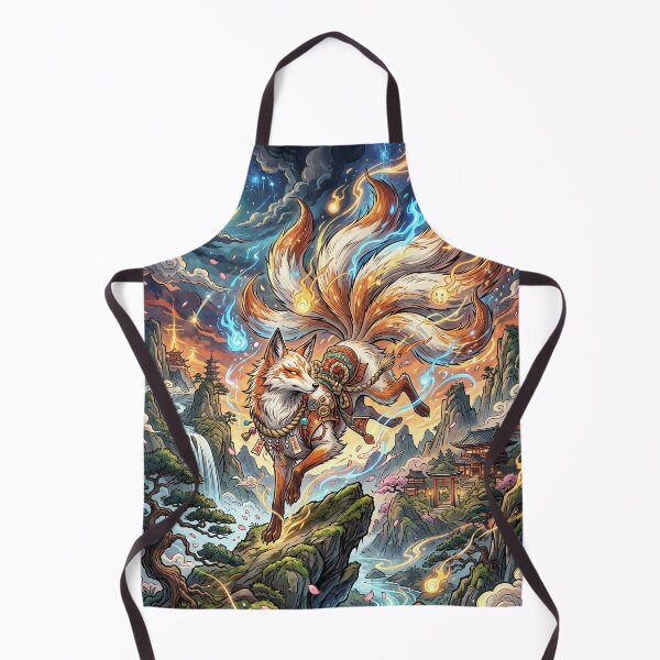 Item preview, Kitsune Fox - Nine Tailed Spirit designed and sold by Lucid Dream Pixel.