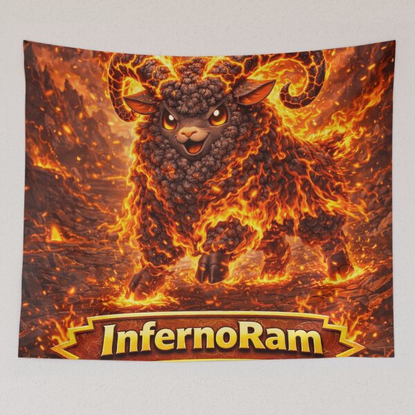 Item preview, Inferno Ram | PokeSheep Sheepism Parody designed and sold by Thpoar.