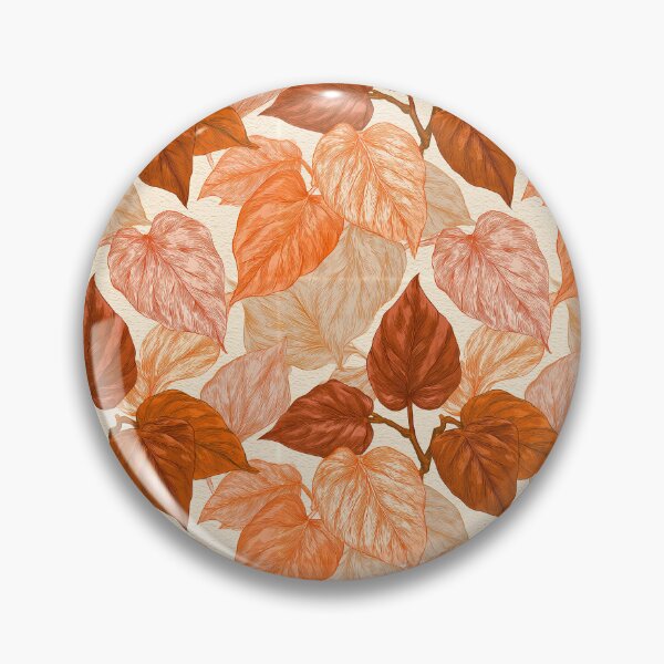 Item preview, Cute Pothos Texture  - Retro Flower Floral - Retirement Gifts for Wife designed and sold by RoyalStarsPatts.