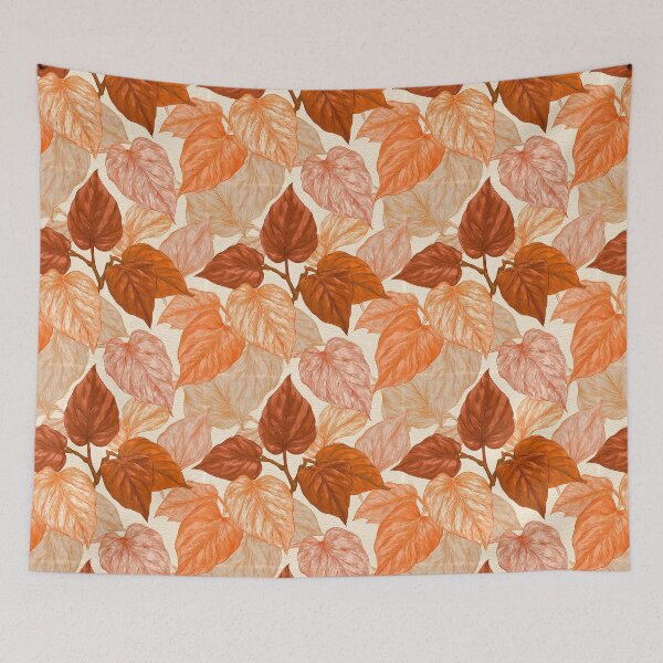 Item preview, Cute Pothos Texture  - Retro Flower Floral - Retirement Gifts for Wife designed and sold by RoyalStarsPatts.