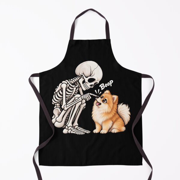 Item preview, Funny Skeleton Pomeranian Dog Boop Halloween Design Mom Dad designed and sold by rafaeltto.