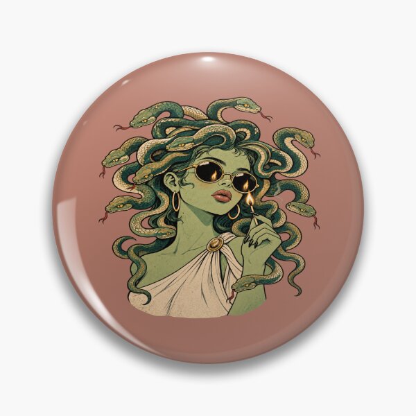 Item preview, Lit Match Medusa for Greek Mythology Fans designed and sold by POD DYNASTY | Original Print On Demand T-Shirt Graphics.