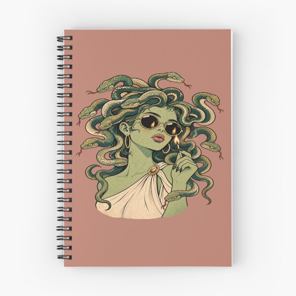Item preview, Lit Match Medusa for Greek Mythology Fans designed and sold by POD DYNASTY | Original Print On Demand T-Shirt Graphics.