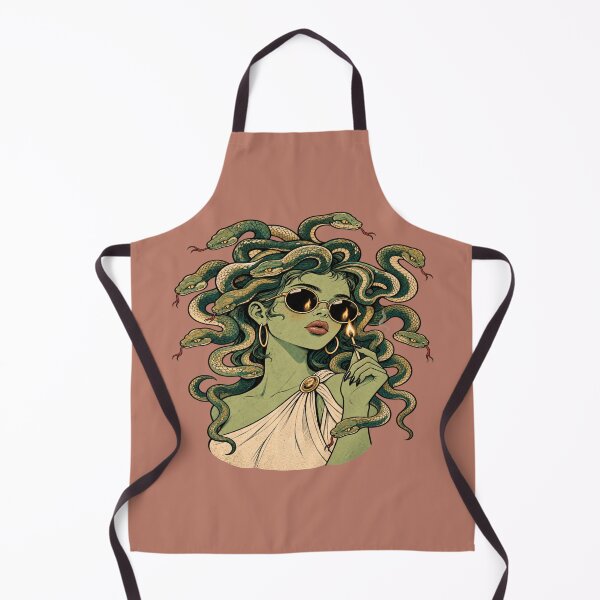 Item preview, Lit Match Medusa for Greek Mythology Fans designed and sold by POD DYNASTY | Original Print On Demand T-Shirt Graphics.