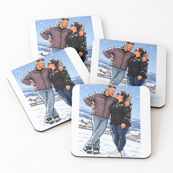 Item preview, Hug on the snow designed and sold by AniliKimi.