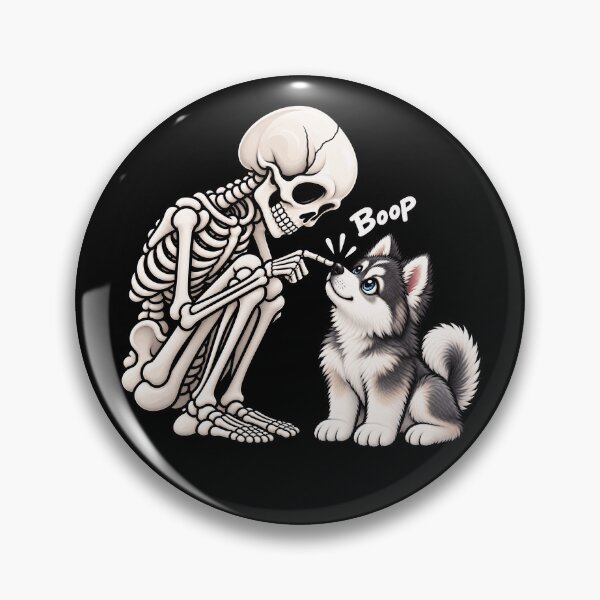 Item preview, Funny Skeleton Pomsky Dog Boop Halloween Design Mom Dad designed and sold by rafaeltto.