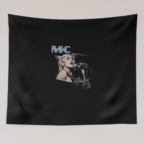 Item preview, Retro Neon Pop Rock Female Vocalist Singing Concert designed and sold by AidenFellows.
