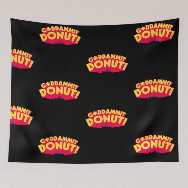 Item preview, Censored Frustration Quote Crowned Cat Pop Art Typography Design designed and sold by Morbiusshop.
