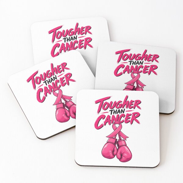 Item preview, Tougher Than Cancer Pink Boxing Gloves Breast Cancer Awareness designed and sold by UniversPlant | Blooming with Hope.