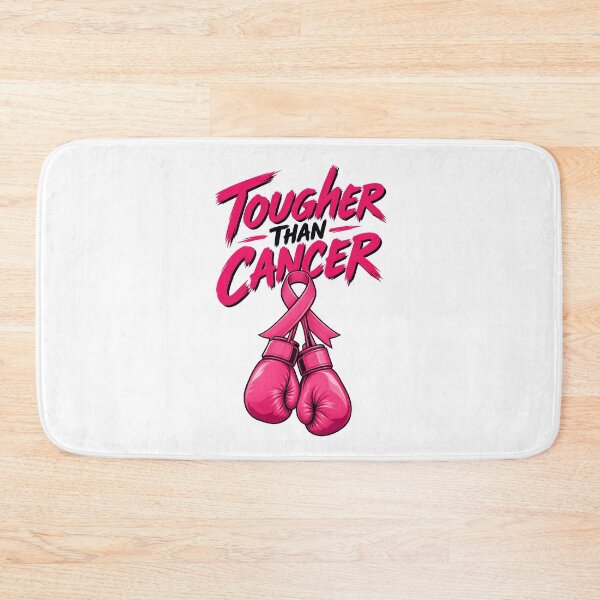 Item preview, Tougher Than Cancer Pink Boxing Gloves Breast Cancer Awareness designed and sold by UniversPlant | Blooming with Hope.