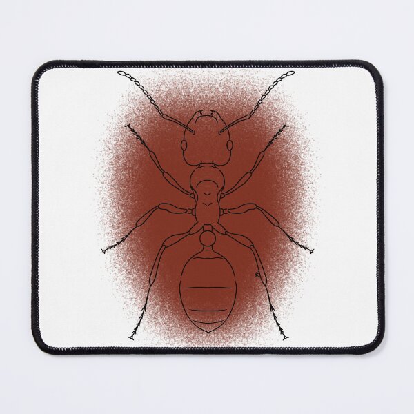 Item preview, Red Harvester Ant Line-art (Red) designed and sold by Burnt_Pikachu.