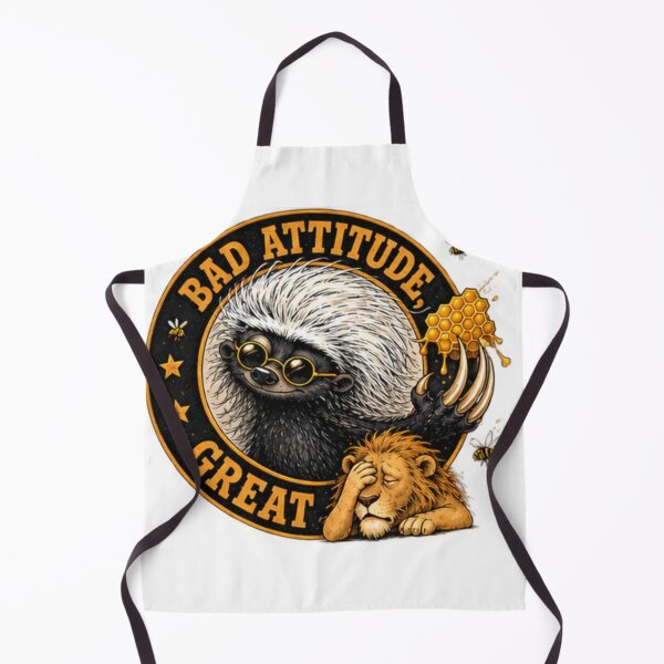 Item preview, Bad Attitude Great Honey Badger designed and sold by paintingnou.