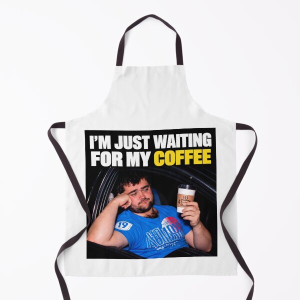 Item preview, I'M JUST WAITING FOR MY COFFEE designed and sold by chiakh.