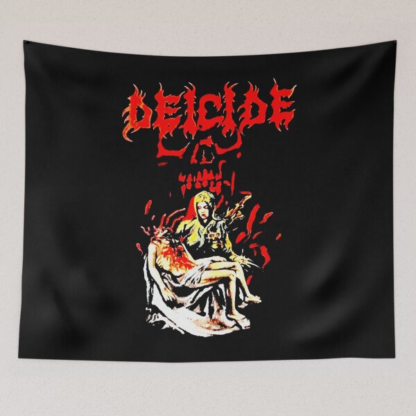 Item preview, Red Typography Heavy Metal Band Woman designed and sold by MosiqueUnique.