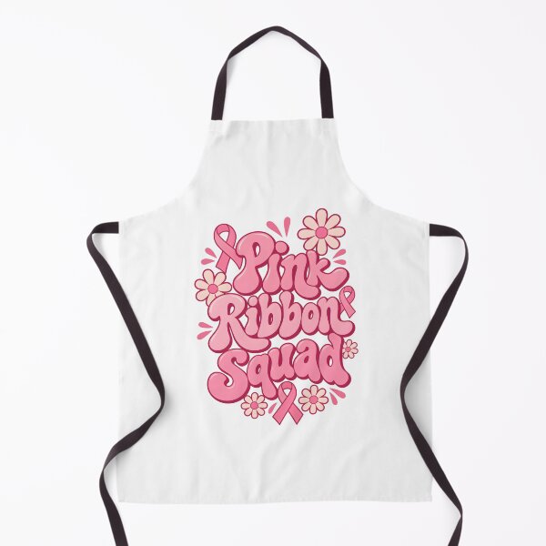 Item preview, Pink Ribbon Squad Retro Groovy Breast Cancer Awareness Team designed and sold by UniversPlant | Blooming with Hope.