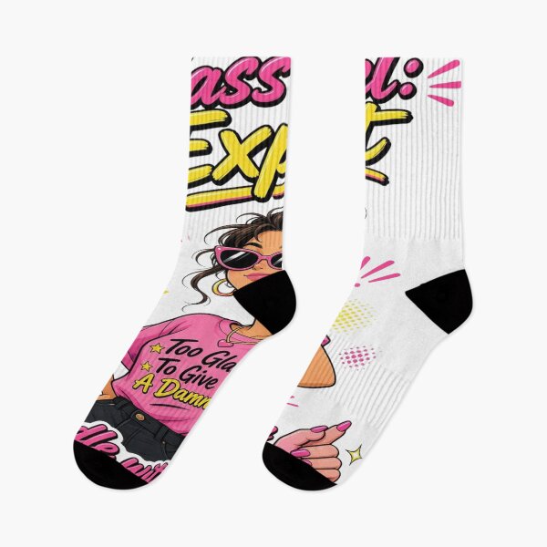 Item preview, Sass Level Expert Funny Sassy Girl Attitude Graphic – Too Glam to Give a Damn designed and sold by Sushikidsntoddlers.