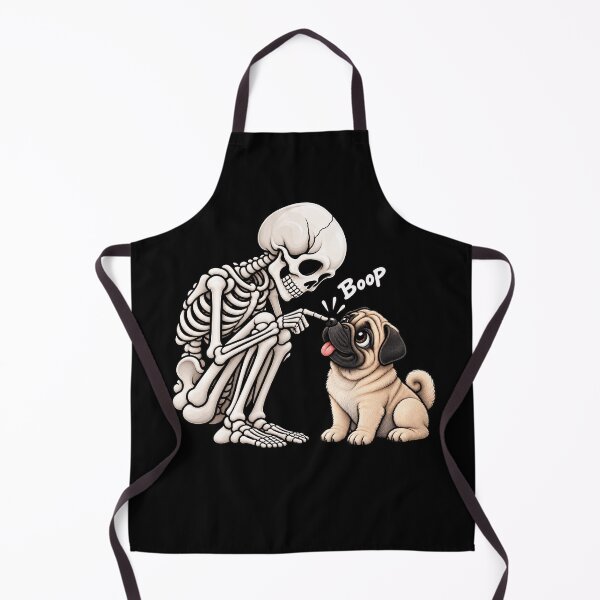 Item preview, Funny Skeleton Pug Dog Boop Halloween Design Mom Dad designed and sold by rafaeltto.