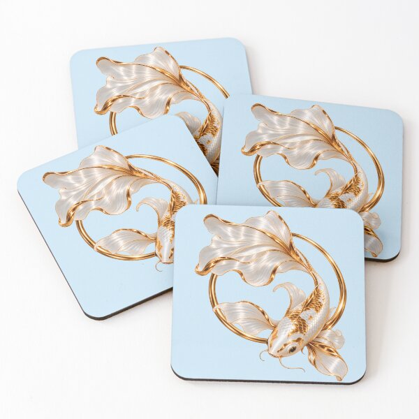 Item preview, Golden Koi Elegance designed and sold by LiMarchee.