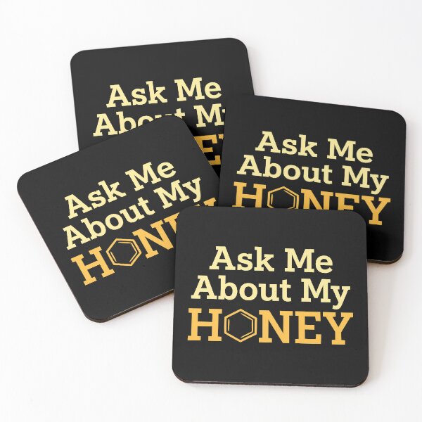 Item preview, Ask Me About My Honey Beekeeper Design designed and sold by Sekla-Studio.
