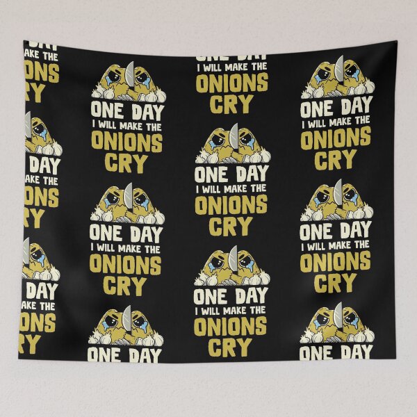 Item preview, One Day I Will Make The Onions Cry Funny Cooking Chef Design designed and sold by Morbiusshop.