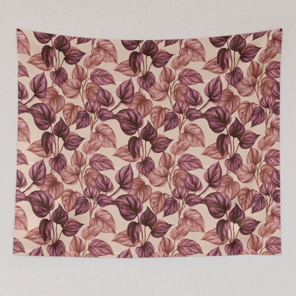 Item preview, Soft Pothos Floral  - Retro Flower Floral - Sympathy Gifts designed and sold by RoyalStarsPatts.