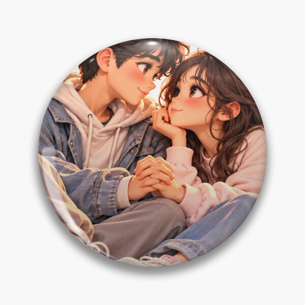Item preview, Love In Your Eyes – Cute Couple designed and sold by MolaMío.