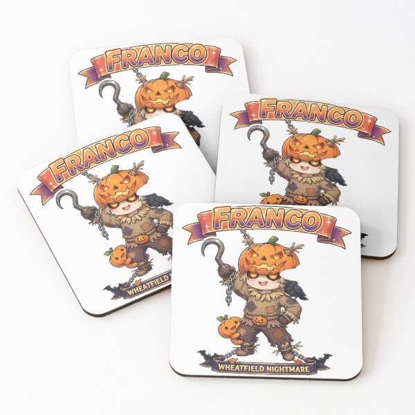 Item preview, Franco Wheatfield Nightmare Name Banner Sticker - Mobile Legends Fan Art designed and sold by Lesley D.