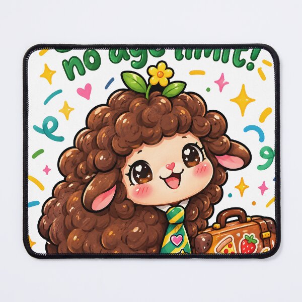 Item preview, Cute Sheep Stickers Have No Age Limit designed and sold by Pure Craft.