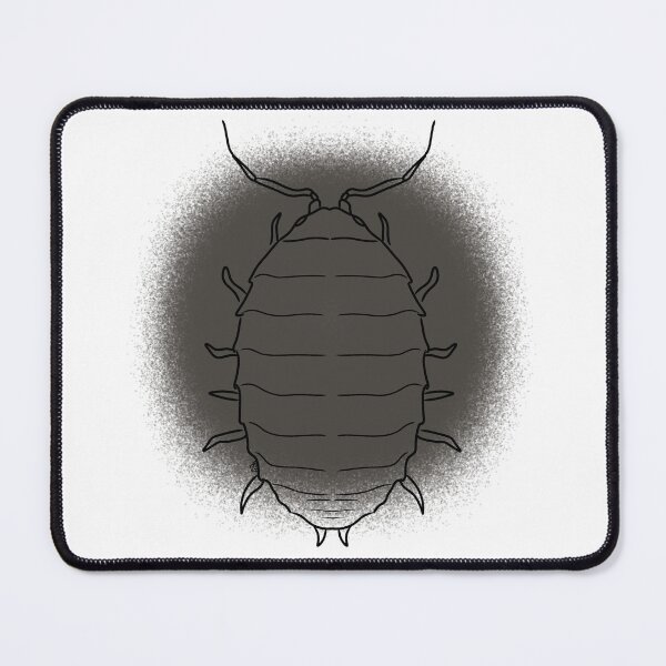 Item preview, Woodlouse Line-art (Grey) designed and sold by Burnt_Pikachu.