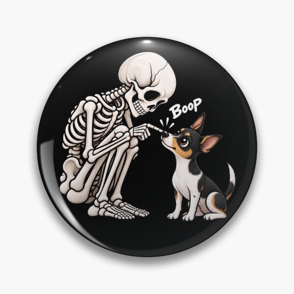 Item preview, Funny Skeleton Rat Terrier Dog Boop Halloween Design Mom Dad designed and sold by rafaeltto.
