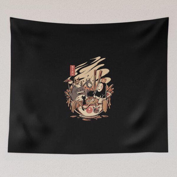 Item preview, Cute Cartoon Anime Creatures Delicious Hot Ramen Bowl designed and sold by AidenFellows.
